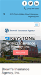 Mobile Screenshot of brownsinsurance.com